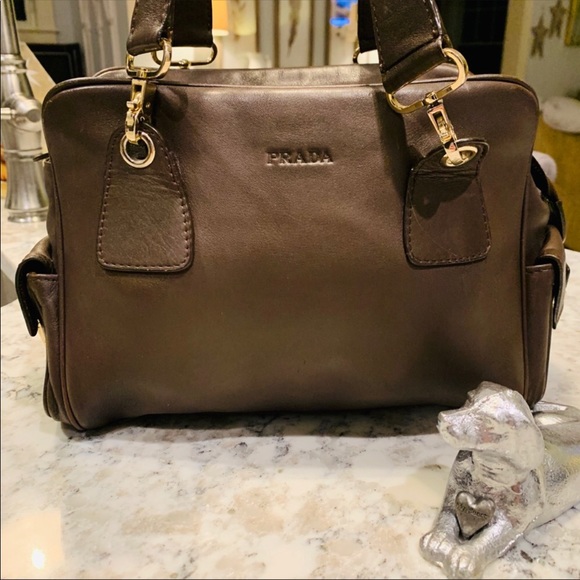 Prada Handbags - Authentic Prada Leather Bag